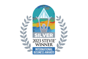 silver stevie IBA 2023 logo